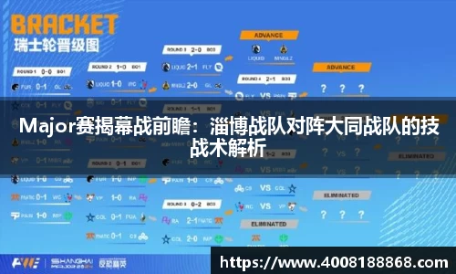 Major赛揭幕战前瞻：淄博战队对阵大同战队的技战术解析